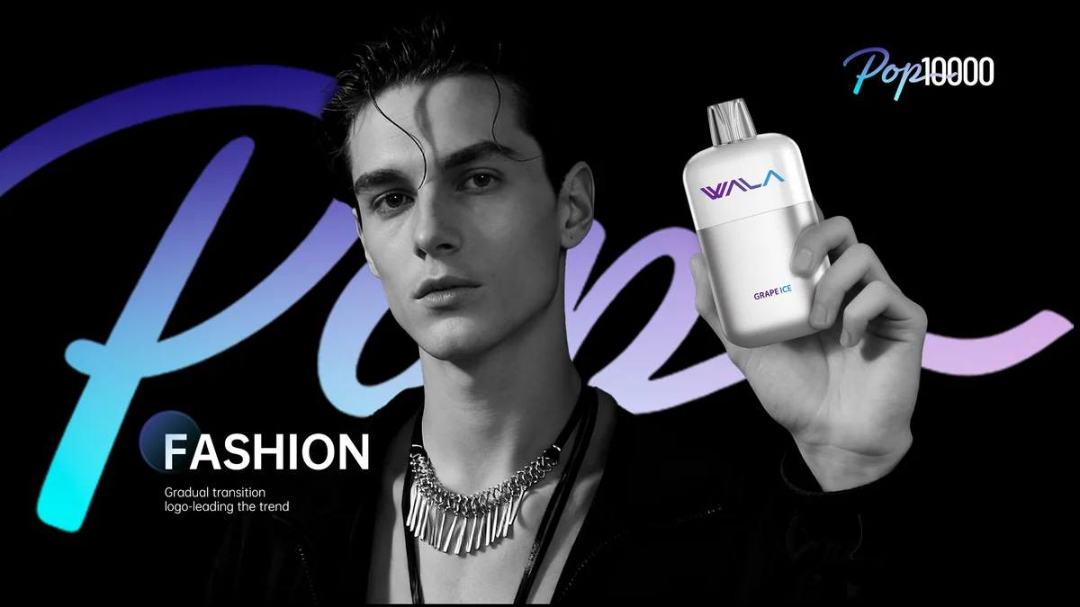 WALA POP 10000 fashion gradient logo design lifestyle